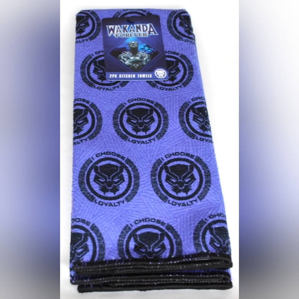 Wakanda Purple KitchenTowels (2 PK)